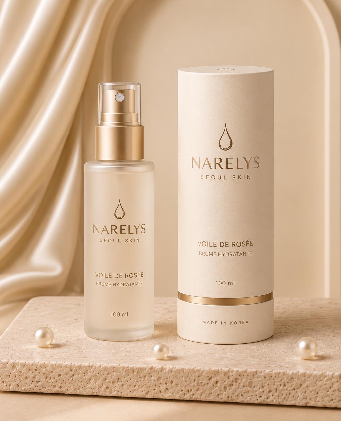 Voile de Rosée — brume hydratante NARELYS